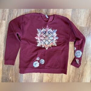 Snowflake‎ Next Level XXL Crewneck Sweatshirt.